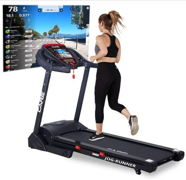 tapis-de-course-carfitness-jog-runner-pliable-connecté