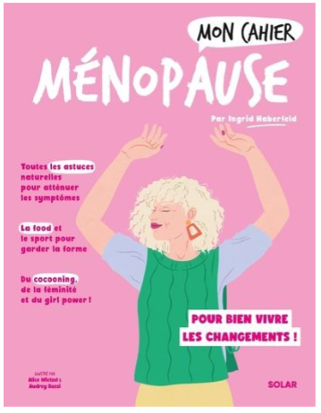Livre mon cahier ménopause couverture